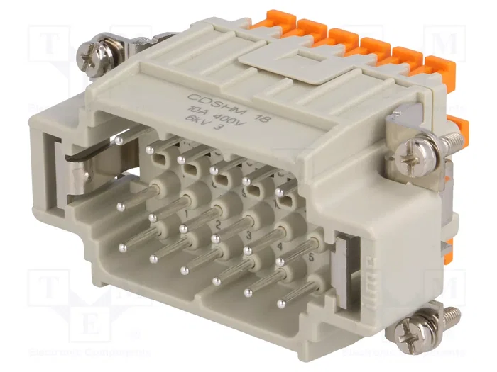 ILME CDSHM18 Conector HDC Macho 18 Pines ILME CDSHM18 Conector HDC Macho 18 Pines