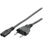EQUIP Cable de alimentación C7 a CEE7/16 1,8 m Negro