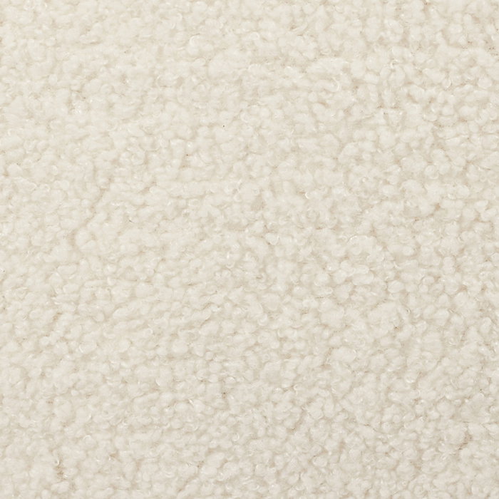 Home Deco Factory Silla Tapizado Rizo Colección Natural Patas Hierro Asiento Borreguito Medidas 46x48xh78.3cm