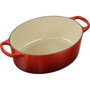 Le Creuset Signature Asador Ovalado 33 cm Rojo Cereza