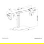 Neomounts FPMA-D865DBLACK Soporte para Monitor Doble hasta 27" Negro