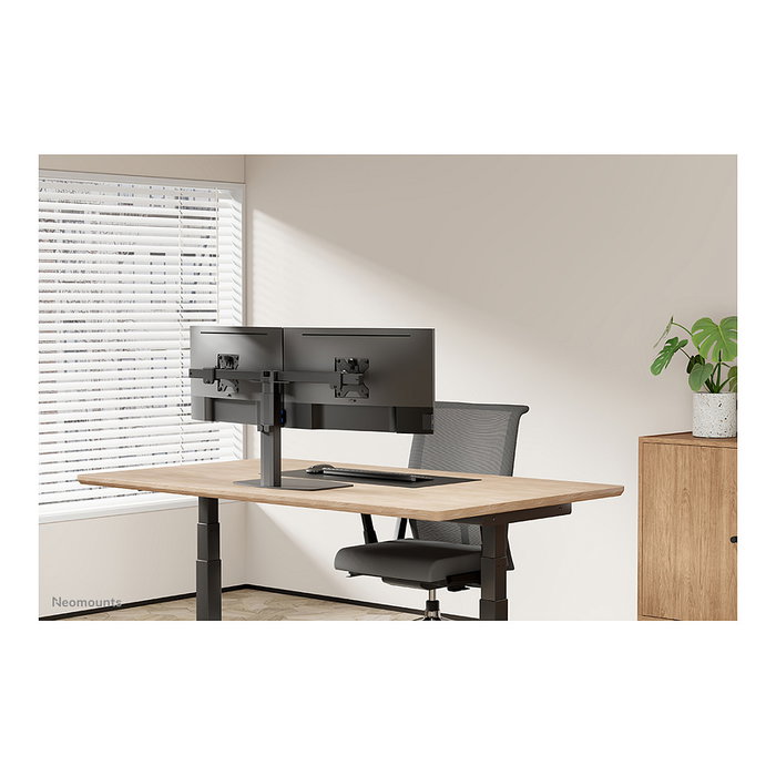 Neomounts FPMA-D865DBLACK Soporte para Monitor Doble hasta 27" Negro