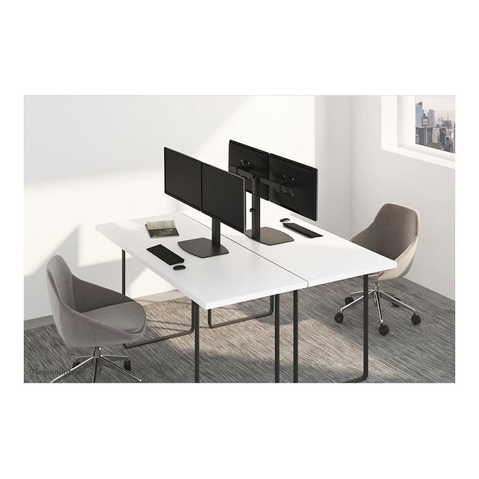Neomounts FPMA-D865DBLACK Soporte para Monitor Doble hasta 27" Negro