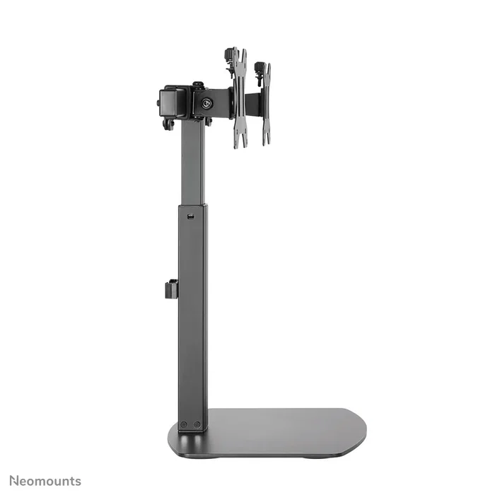 Neomounts FPMA-D865DBLACK Soporte para 2 Monitores de hasta 27" - Brazo de escritorio con resorte de gas, ajuste de altura, inclinación y giro, gestión de cables, VESA 75/100, Negro