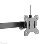 Neomounts FPMA-D865DBLACK Soporte para 2 Monitores de hasta 27" - Brazo de escritorio con resorte de gas, ajuste de altura, inclinación y giro, gestión de cables, VESA 75/100, Negro