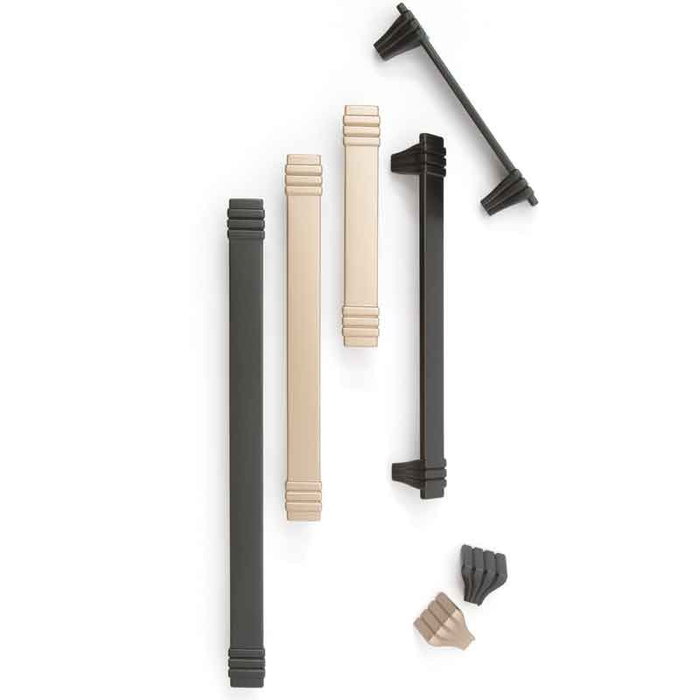 GIUSTI Tirador Himal Zamak Champagne Dist. Agujero 224Mm GIUSTI Tirador Himal Zamak Champagne Dist. Agujero 224Mm