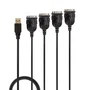 Lindy 42675 Adaptador USB a Serie (USB A a DB-9) de 0.94 m - Negro