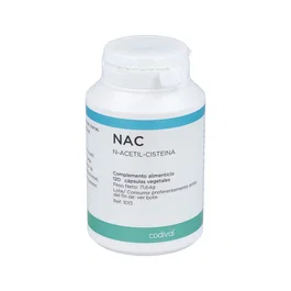 CODIVAL Nac N-Acetil-Cisteina 120 Cápsulas