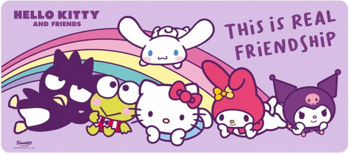 KIDS LICENSING Alfombrilla gaming Hello Kitty and Friends 80x35cm KIDS LICENSING Alfombrilla gaming Hello Kitty and Friends 80x35cm