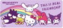KIDS LICENSING Alfombrilla gaming Hello Kitty and Friends 80x35cm
