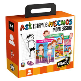 Headu Así Estamos Hechos Montessori Mi Primer Juego Sobre El Cuerpo Humano