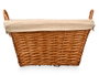 Kipit Cesto Asas Mimbre Rectangular 52x30x35 cm (Set de 12)
