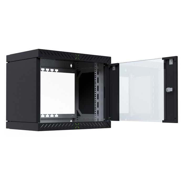 EFB Elektronik Bastidor de pared WGX-0906TS.G1 19 pulgadas 9U Negro