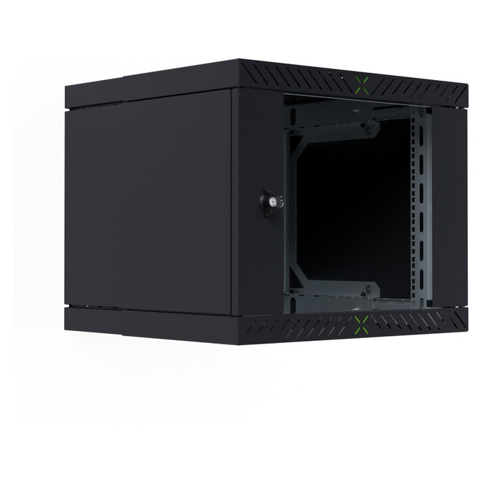 EFB Elektronik Bastidor de pared WGX-0906TS.G1 19 pulgadas 9U Negro