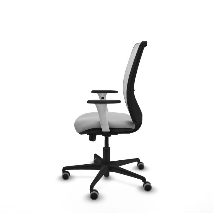 PIQUERAS Y CRESPO Silla de oficina Zulema Gris claro y Blanco PIQUERAS Y CRESPO Silla de oficina Zulema Gris claro y Blanco