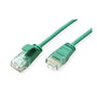 ROLINE 21.44.3935 Patch Cord UTP Cat.6A Clase EA LSOH Slim, Color Verde, 2 m