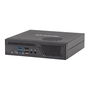 Bluechip BUSINESSline S3137 *EDU* - Mini PC con Procesador Intel Core i3-14100, 8GB RAM, 500GB SSD NVMe, Windows 11 Pro, Wi-Fi 6E AX211, Bluetooth 5.3, Negro