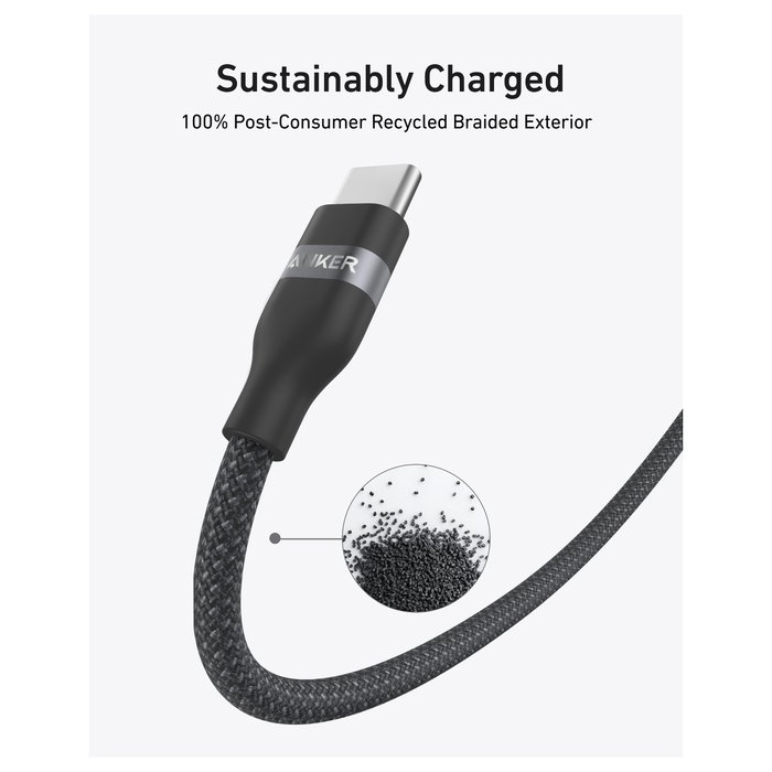 Anker A82E2 Cable USB C a USB C 0,9 m Negro 240W