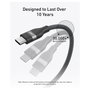Anker A82E2 Cable USB C a USB C 0,9 m Negro 240W