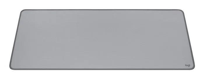 Logitech 956-000052 Alfombrilla Protectora de Escritorio, Gris, Studio Series, 30x70 cm, Base Antideslizante, Fácil de Limpiar, Poliéster Reciclado