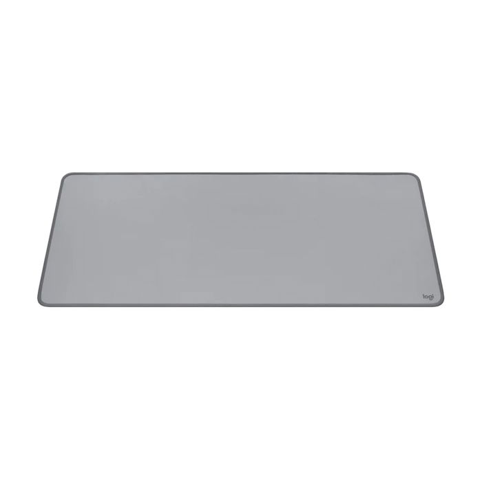 Logitech Alfombrilla de escritorio Desk Mat Studio - 700x300 mm, superficie de poliéster reciclado, base antideslizante, bordes sin deshilachar