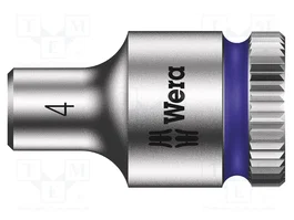 WERA Zyklop Vaso HEX 4mm 1/4 pulgadas