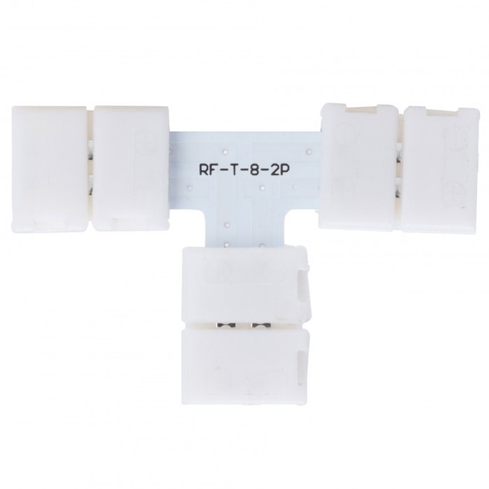 Conector Rápido T para Tira LED SMD3528/2835 12/24VDC Conector Rápido T para Tira LED SMD3528/2835 12/24VDC