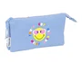 Safta Portatodo Triple Reciclado Smiley World Joyful