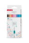 Uni-Ball EMOTT Rotuladores de Escritura y Dibujo Colores Pastel Estuche 10 UD