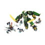 LEGO Ninjago 71845 Lloyds Jet-Mech Meca Reactor de Lloyd Juego de construcción 1112 piezas 9+ años Multicolor