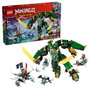 LEGO Ninjago 71845 Lloyds Jet-Mech Meca Reactor de Lloyd Juego de construcción 1112 piezas 9+ años Multicolor