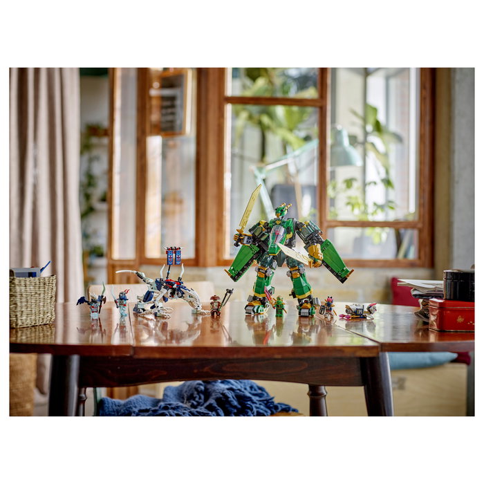 LEGO Ninjago 71845 Lloyds Jet-Mech Meca Reactor de Lloyd Juego de construcción 1112 piezas 9+ años Multicolor