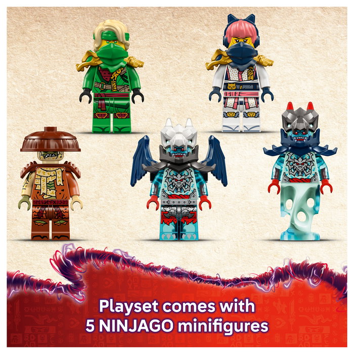 LEGO Ninjago 71845 Lloyds Jet-Mech Meca Reactor de Lloyd Juego de construcción 1112 piezas 9+ años Multicolor