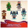 LEGO Ninjago 71845 Lloyds Jet-Mech Meca Reactor de Lloyd Juego de construcción 1112 piezas 9+ años Multicolor