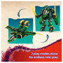 LEGO Ninjago 71845 Lloyds Jet-Mech Meca Reactor de Lloyd Juego de construcción 1112 piezas 9+ años Multicolor