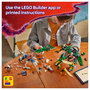 LEGO Ninjago 71845 Lloyds Jet-Mech Meca Reactor de Lloyd Juego de construcción 1112 piezas 9+ años Multicolor