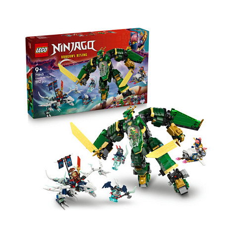 LEGO Ninjago 71845 Lloyds Jet-Mech Meca Reactor de Lloyd Juego de construcción 1112 piezas 9+ años Multicolor