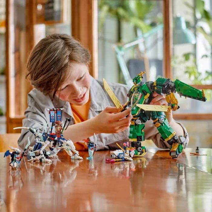 Lego 71845 Lloyd's Mech-Blade - Set de construcción LEGO NINJAGO para niños de 9 años en adelante