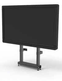 Vivolink VLFS32100W Soporte de Pared Motorizado Pro, hasta 160 kg, Ajustable en Altura, VESA 800x600, 32"-100", Negro