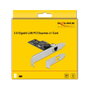 DeLOCK Tarjeta de red PCI Express x1 2,5 Gigabit LAN RJ-45 i225