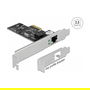 DeLOCK Tarjeta de Red PCI Express x1 a 2.5 Gigabit LAN RJ45 para PC Compatible con Windows y Linux Kernel 5.8