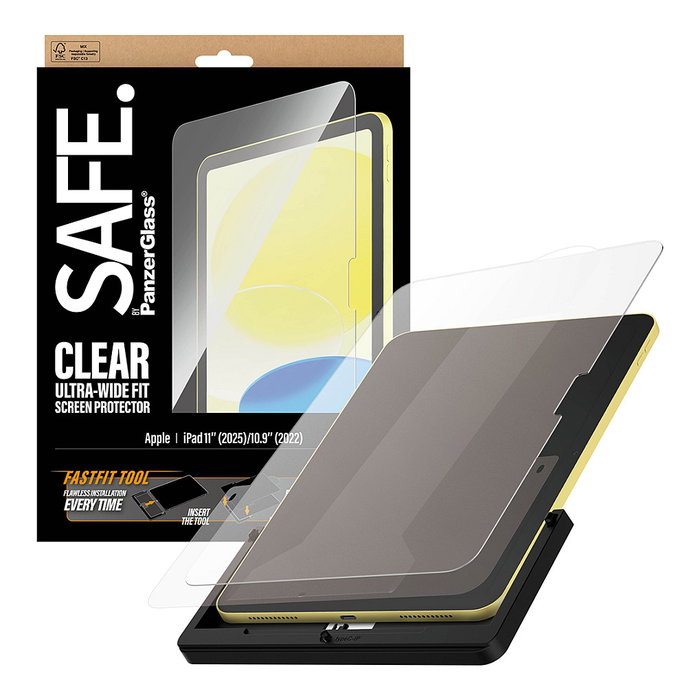 PanzerGlass SAFE Protector de Pantalla para iPad 11'' (2025) y 10.9'' (2022) Ultra-Wide Fit PanzerGlass SAFE Protector de Pantalla para iPad 11'' (2025) y 10.9'' (2022) Ultra-Wide Fit