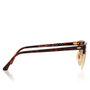 Rayban RB3016 990/9J 51 mm Gafas de Sol Clubmaster Havana con Lentes Verde Gradient Flash Filtro 3N