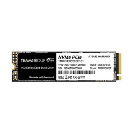 Team Group MP33 PRO SSD M.2 2TB NVMe PCIe 3.0 x4 - 2100 MB/s Lectura, 1700 MB/s Escritura - para PC/Laptop