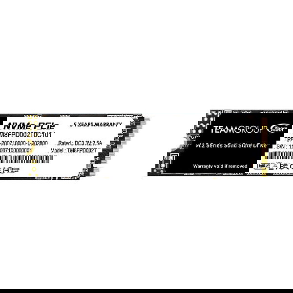 Team Group MP33 PRO SSD M.2 2TB NVMe PCIe 3.0 x4 - 2100 MB/s Lectura, 1700 MB/s Escritura - para PC/Laptop Team Group MP33 PRO SSD M.2 2TB NVMe PCIe 3.0 x4 - 2100 MB/s Lectura, 1700 MB/s Escritura - para PC/Laptop