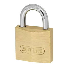 Abus Candado Latón Modelo 713/25 de 25 mm con 2 Llaves, Medidas 25x25 mm - Arco 12x10.5 mm