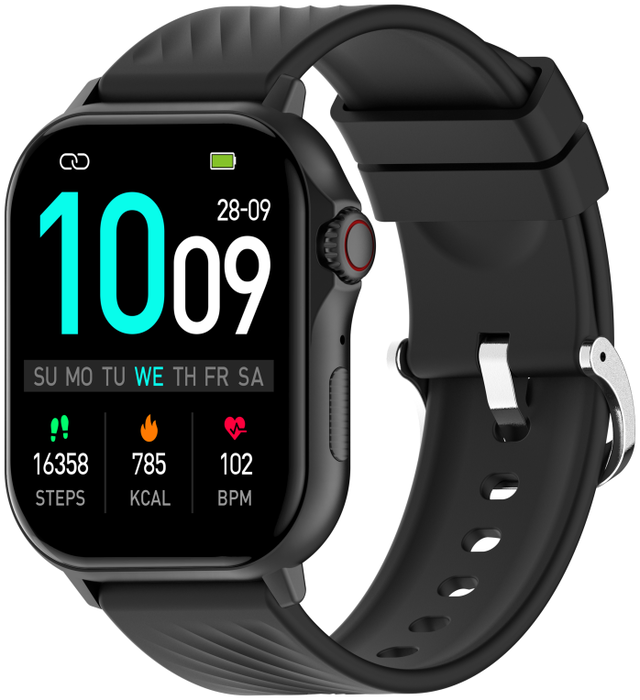 Denver SWG-159B Smartwatch con Pantalla AMOLED y GPS Negro Denver SWG-159B Smartwatch con Pantalla AMOLED y GPS Negro