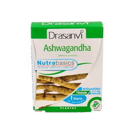 DRASANVI Ashwagandha 30 Cápsulas Relajante Vegano