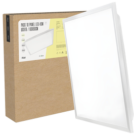 BX3 LIGHT Pack 10 Panel Led Modular 600x600 40W Blanco Natural