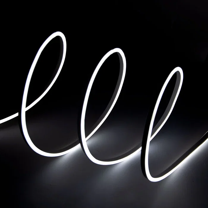 Tira LED Manguera "Neon Flex" 6W 220VAC 8x16mm Simple 120xSMD2835 6W/M x1M 40.000H [HO-NSPVC8x16SOY220G]